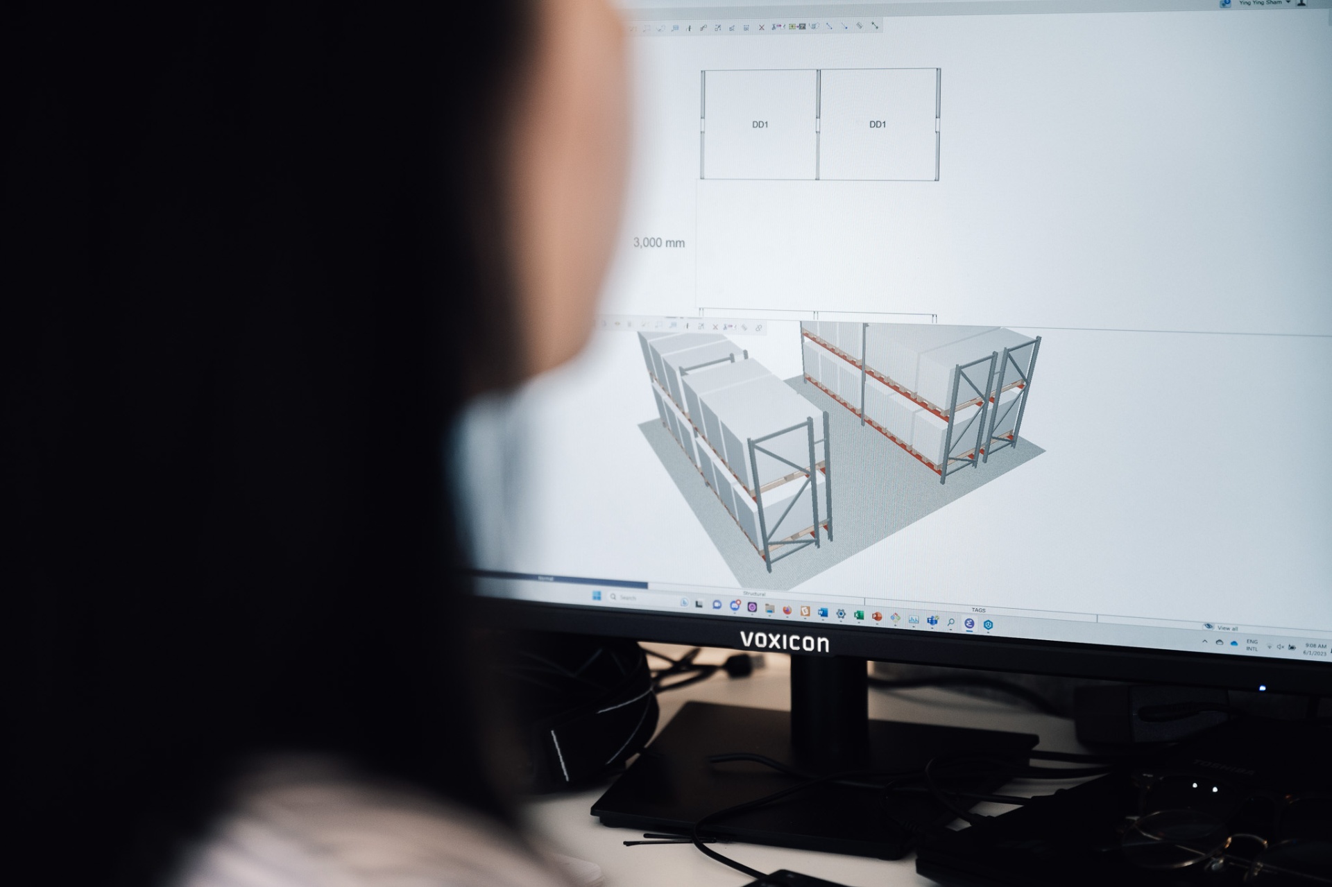 NorrLab Starter Kit — a product configurator running on a laptop